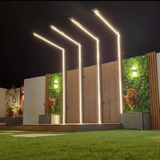 تنسيق حدائق حي الخالدية جدة